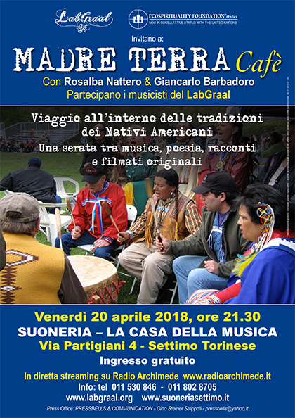 Madre Terra Cafè alla Suoneria di Settimo - Venerdì 20 aprile 2018, ore 21.30