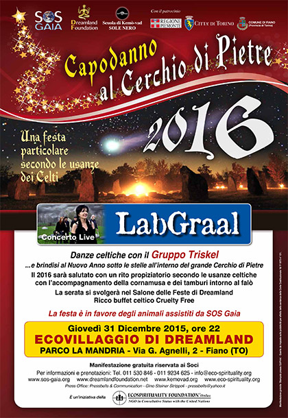 Capodanno al Cerchio di Pietre con il LabGraal