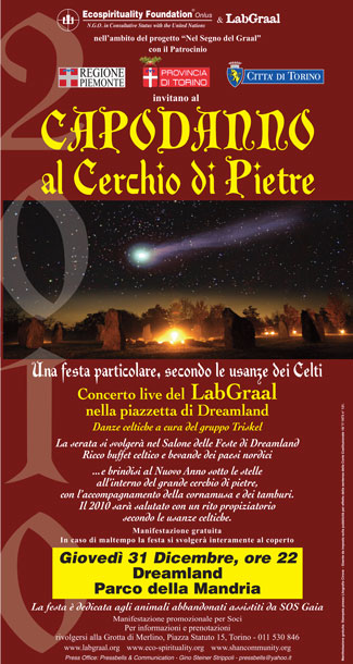 Capodanno al Cerchio di Pietre con il LabGraal