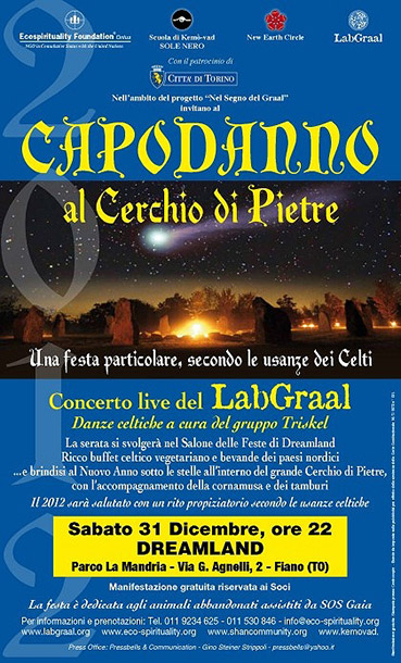 Capodanno al Cerchio di Pietre con il LabGraal