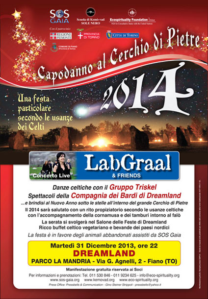 Capodanno 2014 al Cerchio di Pietre con il LabGraal