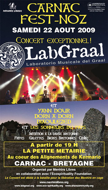 LabGraal live al Fest Noz di Carnac