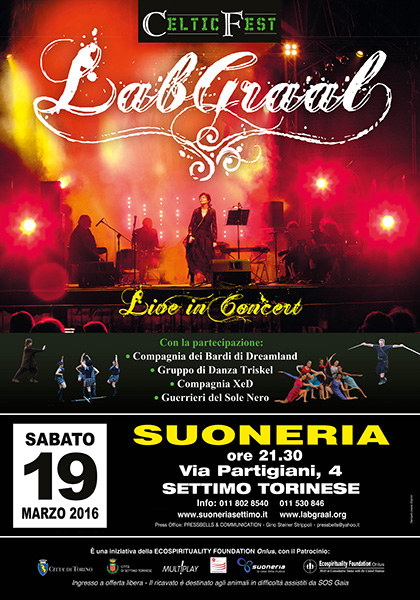 LabGraal Celtic Fest - Suoneria 19 marzo 2016